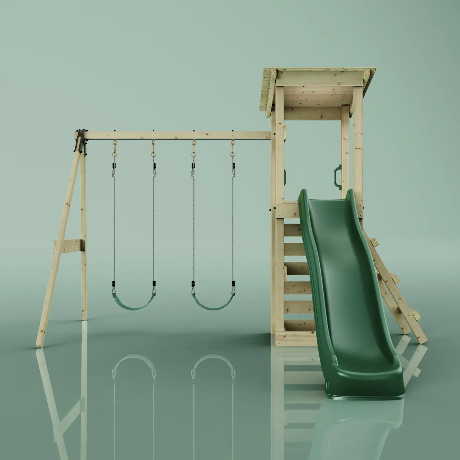 Weka Spielturm Neapel 322,1 x 284,4 x 228,8 cm