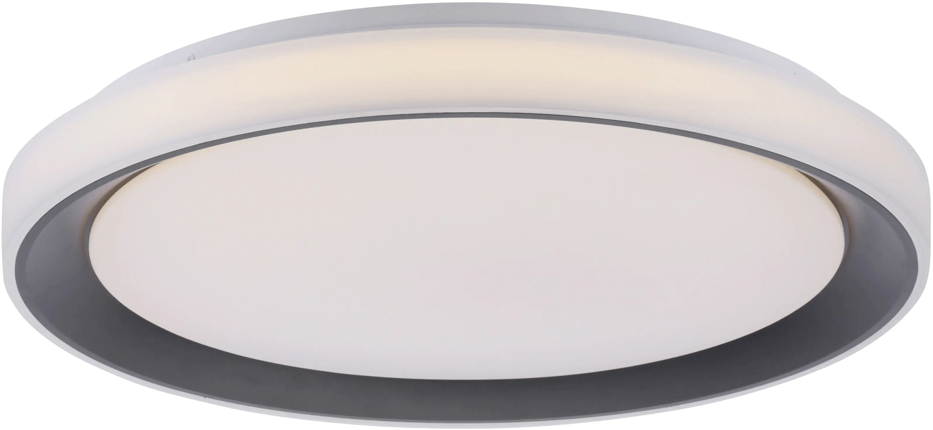 JustLight LED Deckenleuchte Disc Lola Smart schwarz, Smart Home