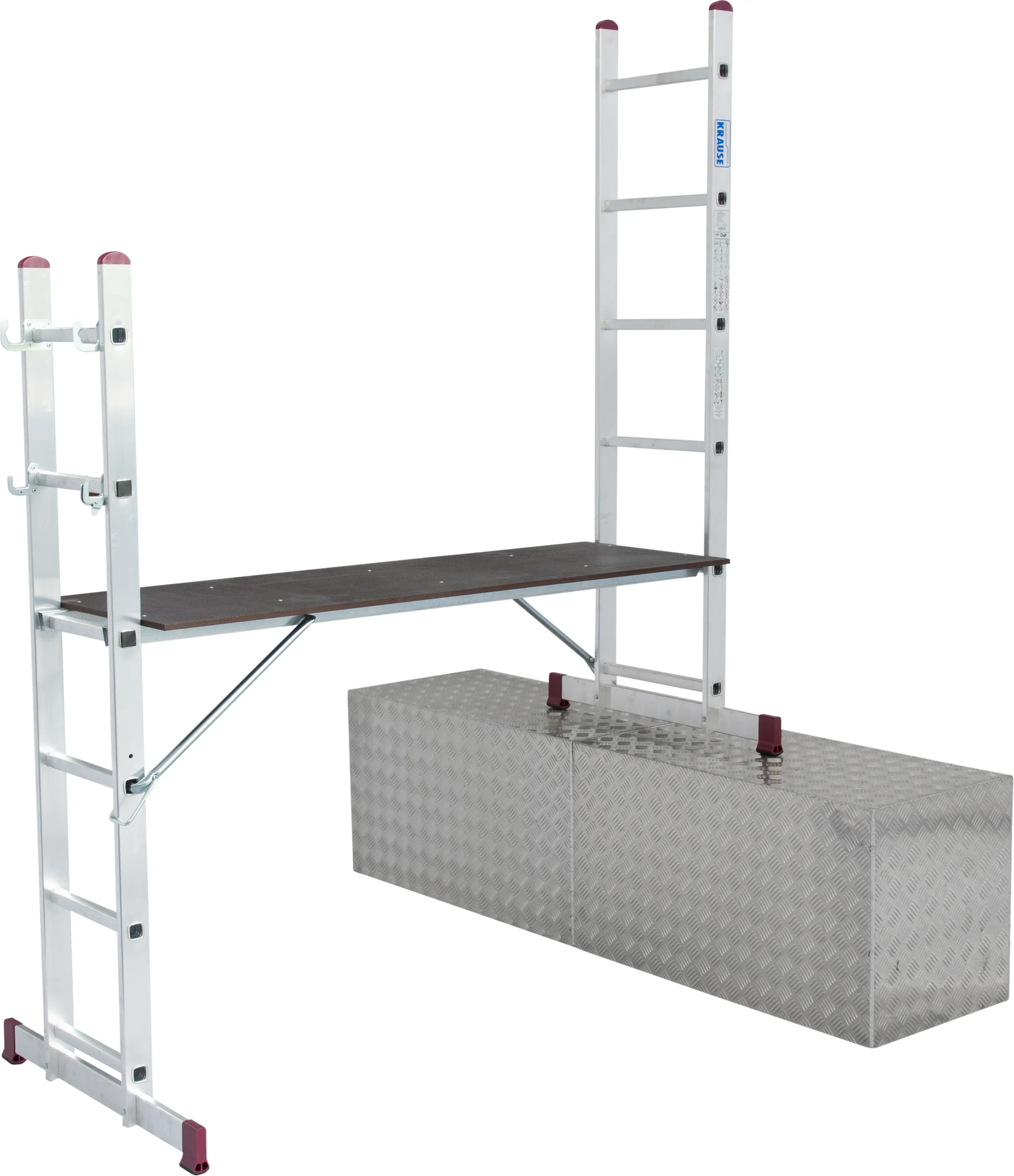 Krause Leitergerüst CORDA 2 x 6 Sprossen