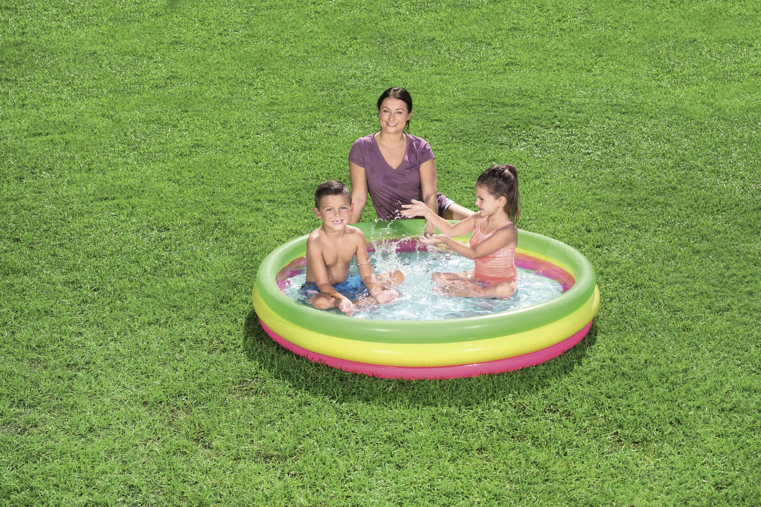 Bestway Planschbecken Swim Squad Ø 152 x 30 cm