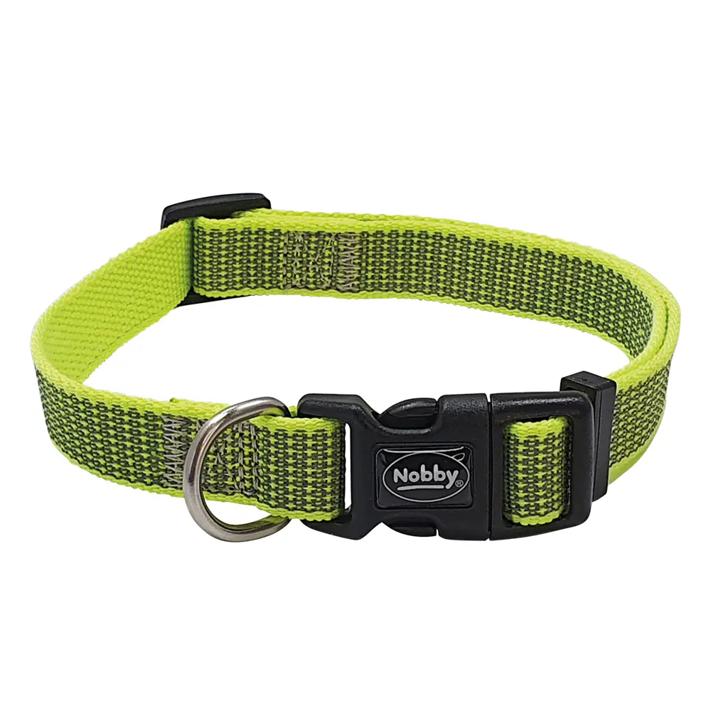 Nobby Hundehalsband Full Reflect L-XL gelb