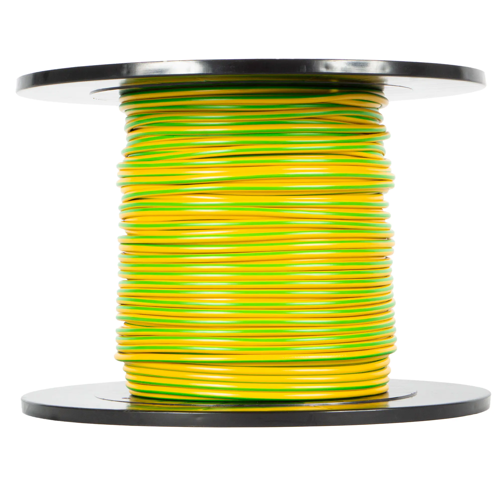 PVC-Aderleitung H07V-K 1G6 mm² 1 Meter grün-gelb