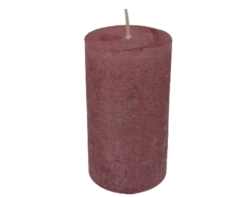 House of Rustic Kerze 12 cm rosé