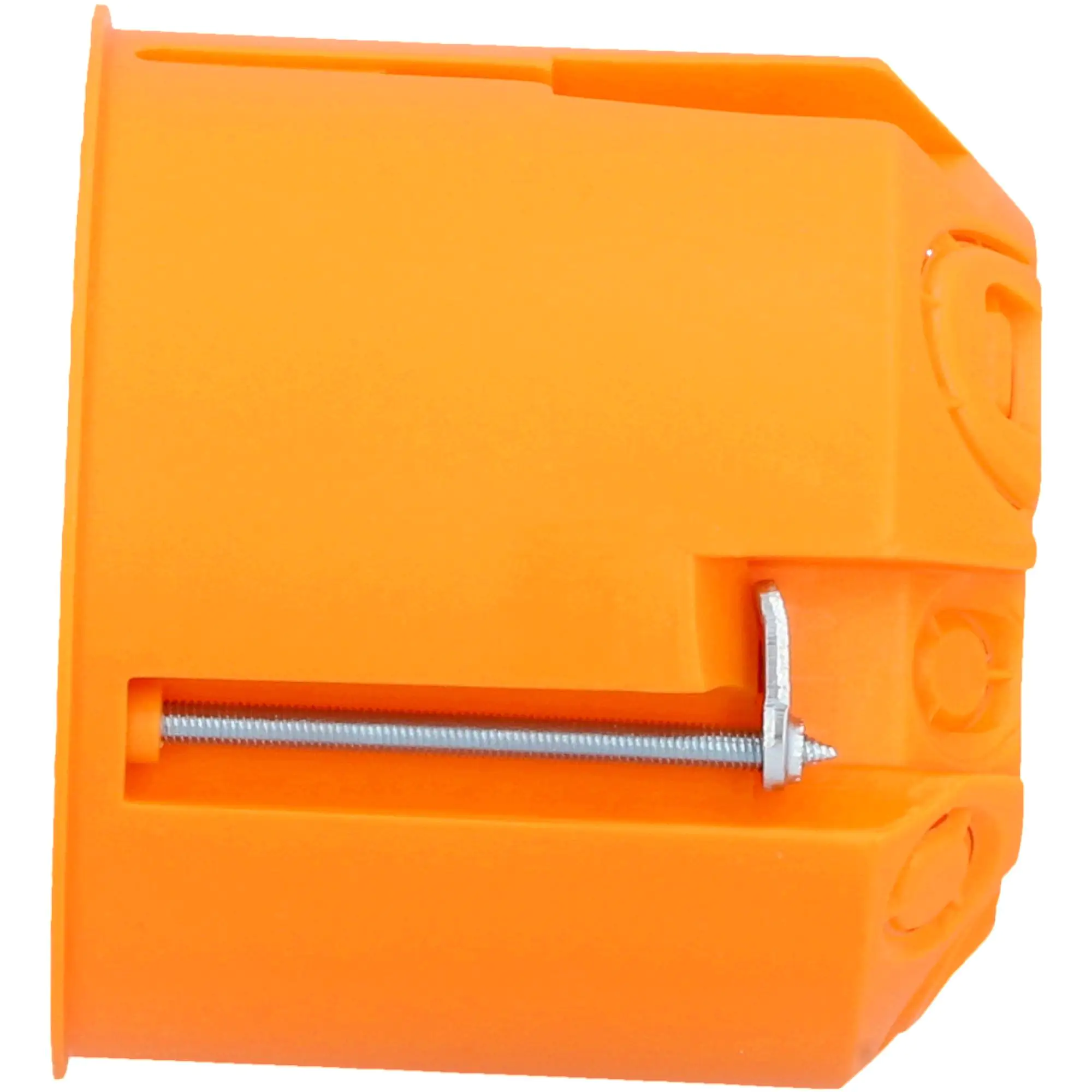 Hohlwand-Schalterdose 61 mm, orange
