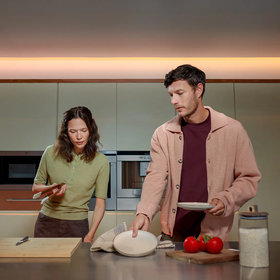 Philips Hue LED-Streifen Flux Ultra Bright Gradient 5 m 48 W RGBW weiß dimmbar