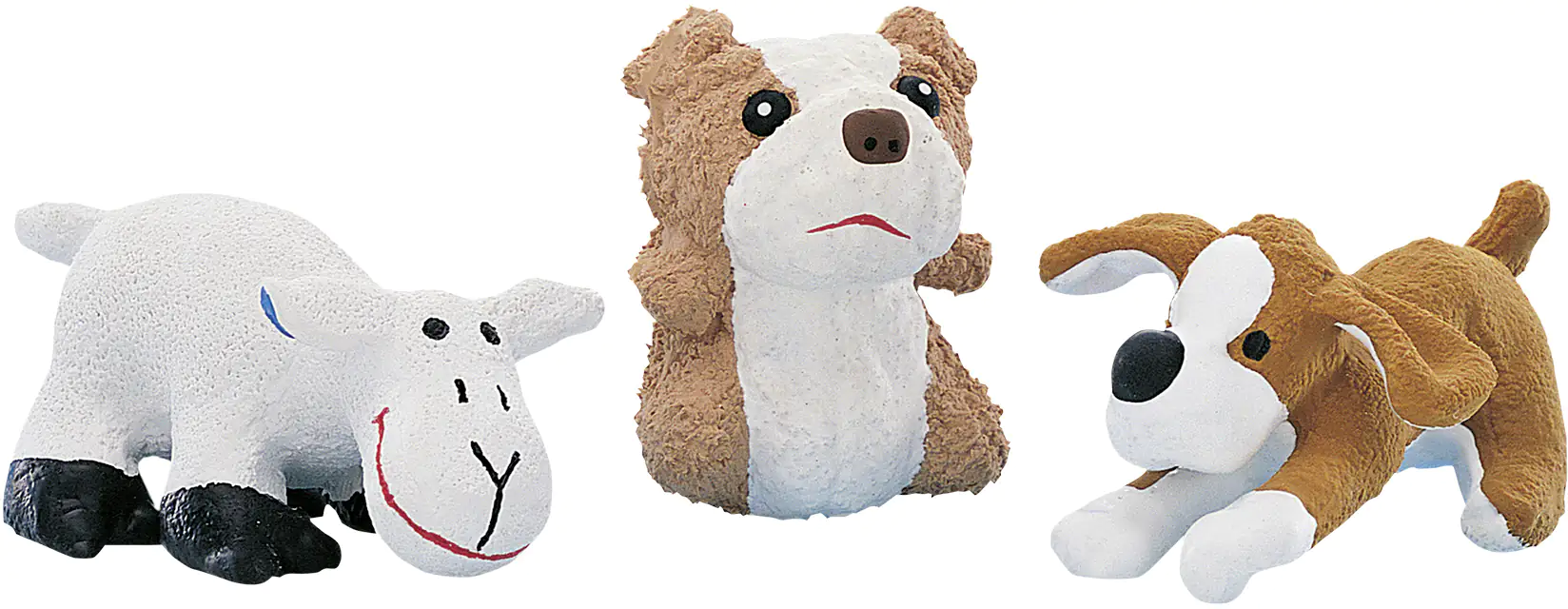 Nobby Latex Hund Bär oder Schaf 5-7 cm 5 - 7 cm