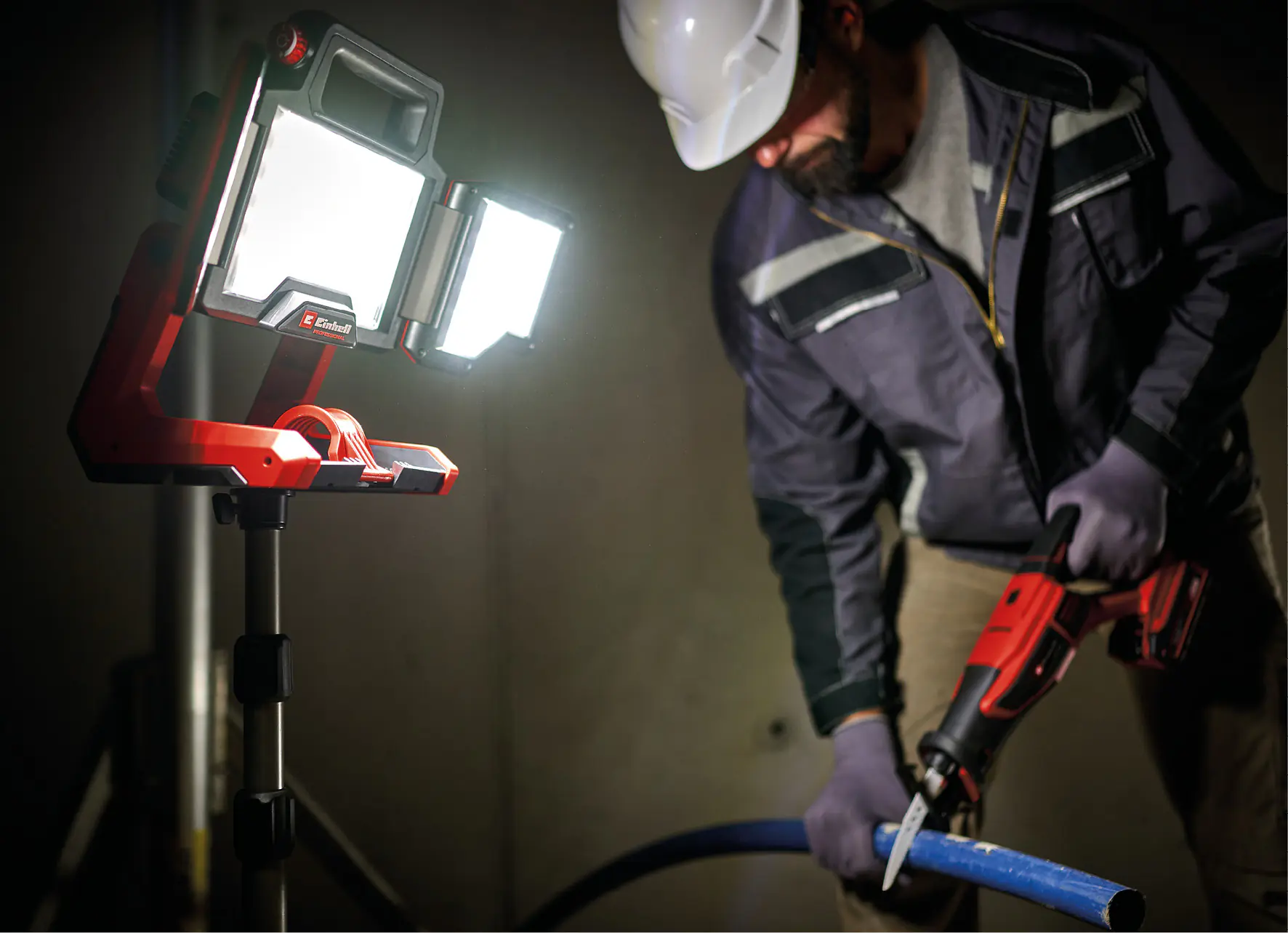 Einhell Professional Akku-Lampe TP-CL 18/3000 Li Set Solo