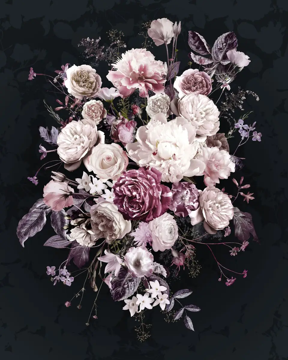 Komar Vlies Fototapete Bouquet 200 x 250 cm 