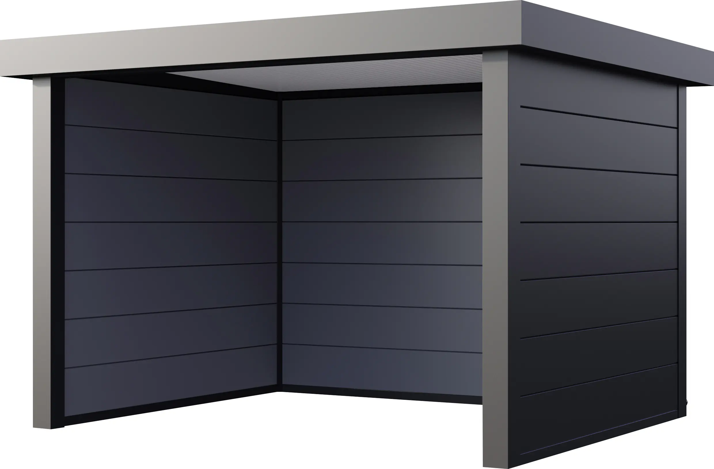 Telluria Pavillon Singolo 3630 granitgrau 358 x 298 cm