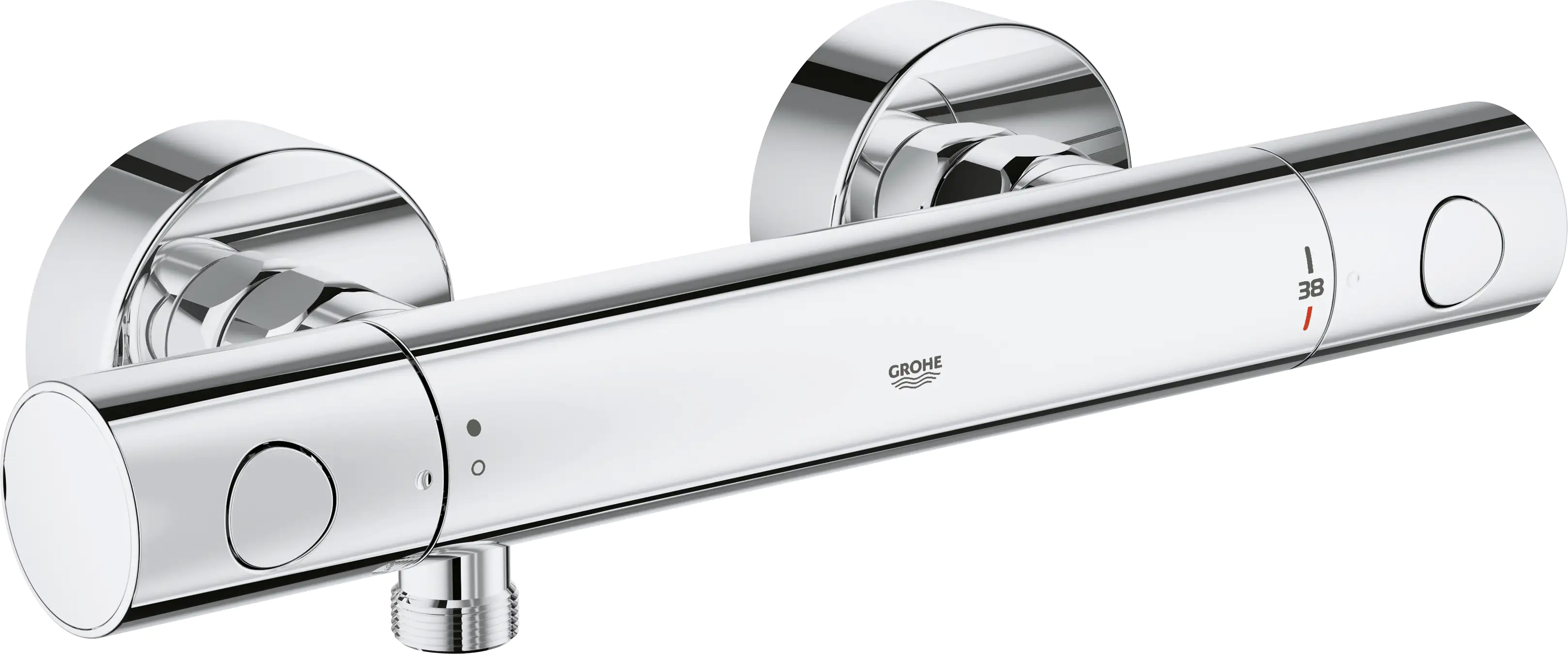 Grohe Badewannenthermostat Precision Get chrom DN 15