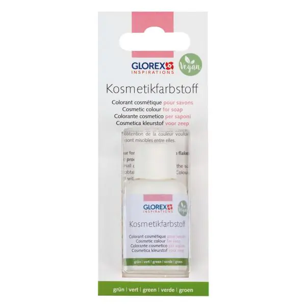 Glorex Seifen-Kosmetik-Farbstoff grün 20 ml