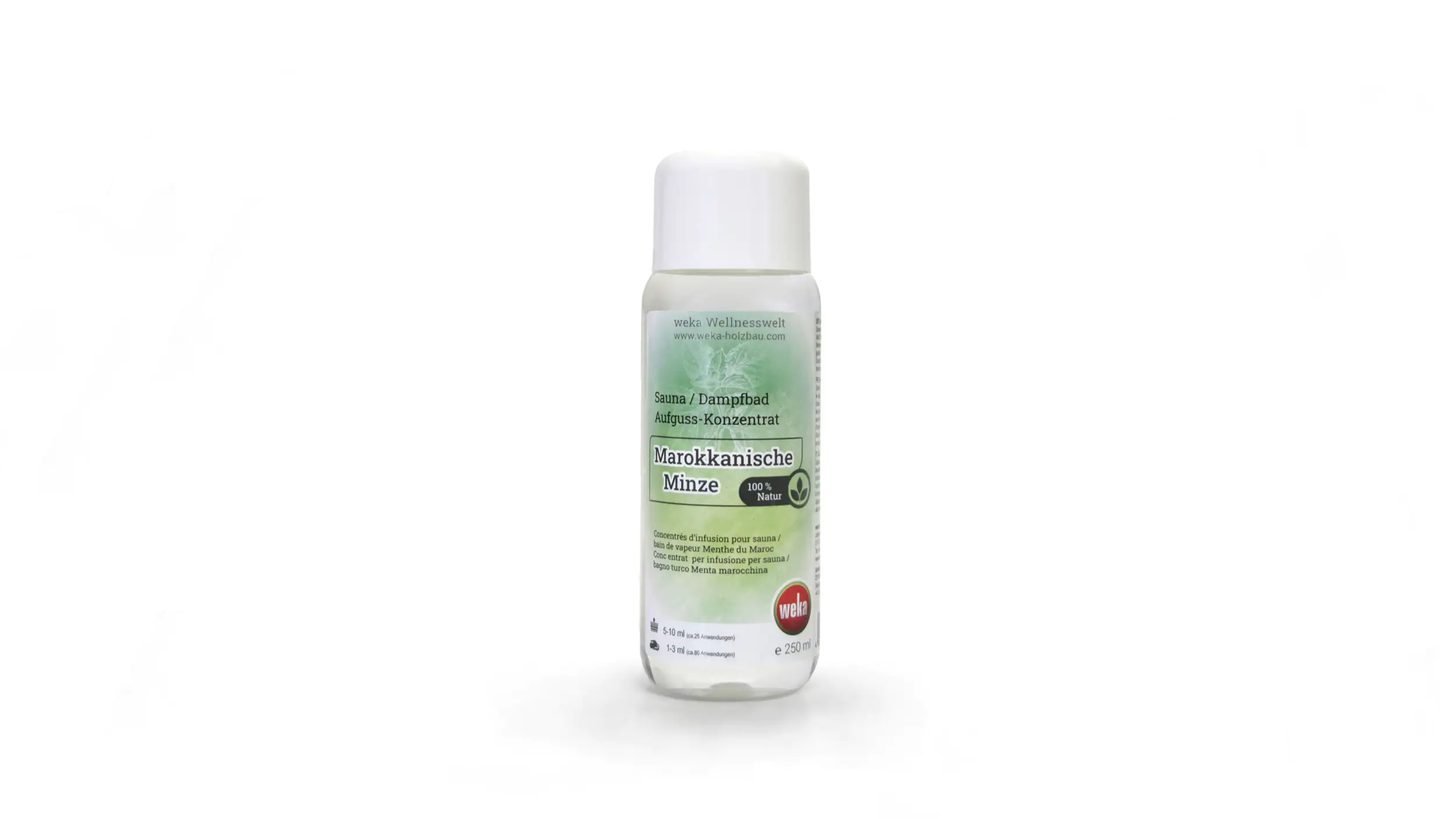 Weka Sauna und Dampfduftbad Marokkanische Minze 250 ml
