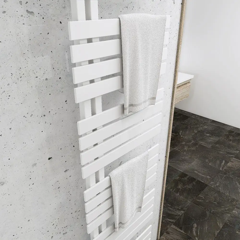 Schulte Handtuchwärmekörper Breda werkseitig befüllt 106 x 50 cm 600 Watt