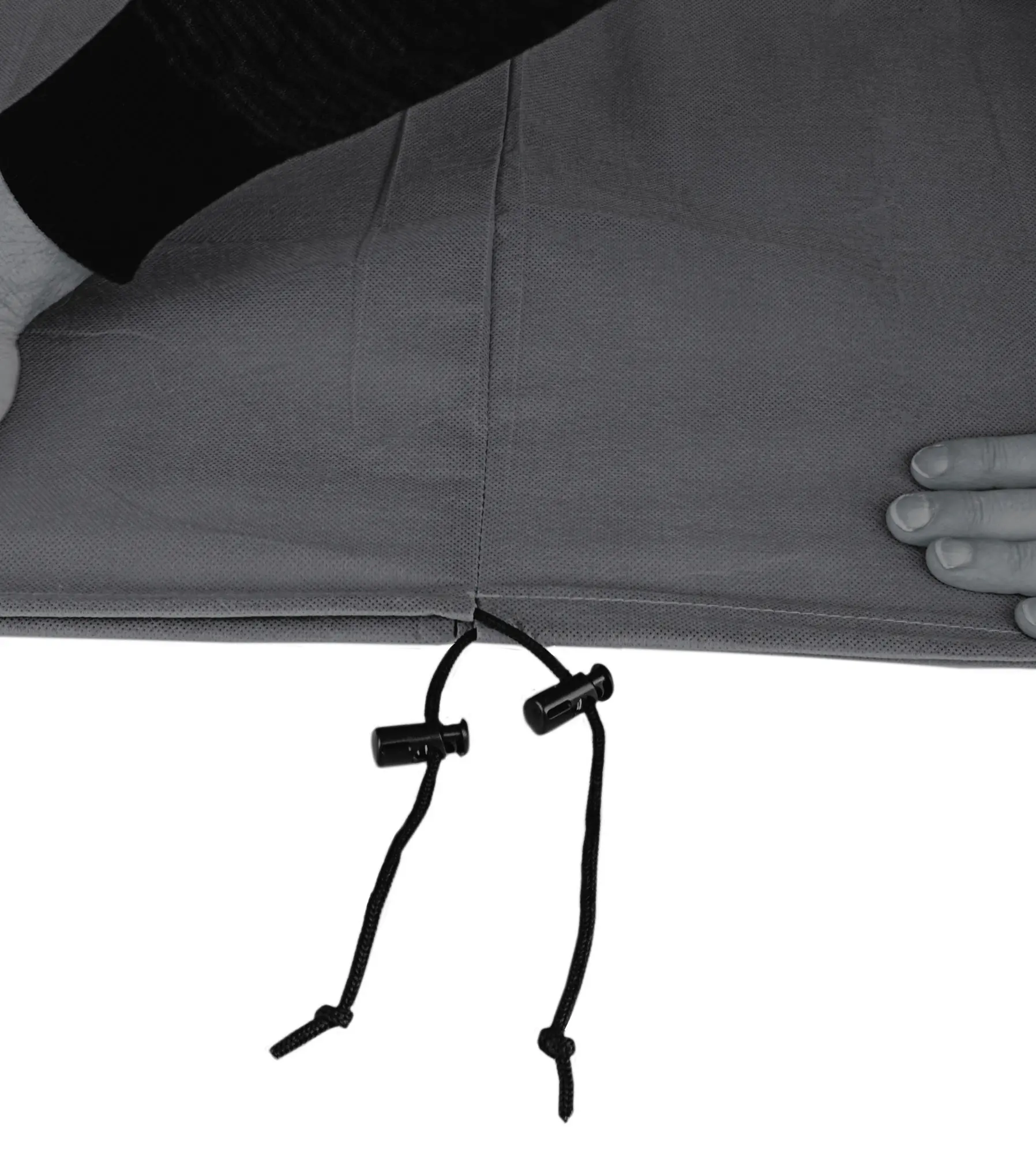 Windhager Deko-Haube Protect XXL 1,4 x 2 m, grau mit Vogelmotiv