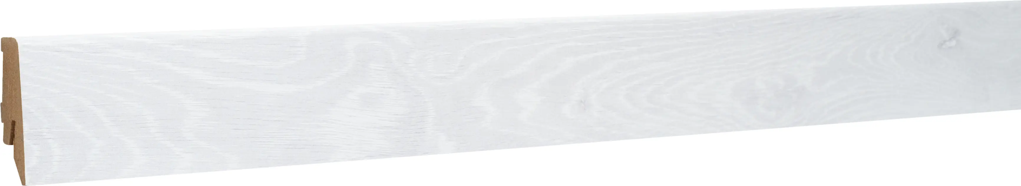 Classen Clip-Fußleiste 240 cm 58 x 19 mm Eiche grau weiß
