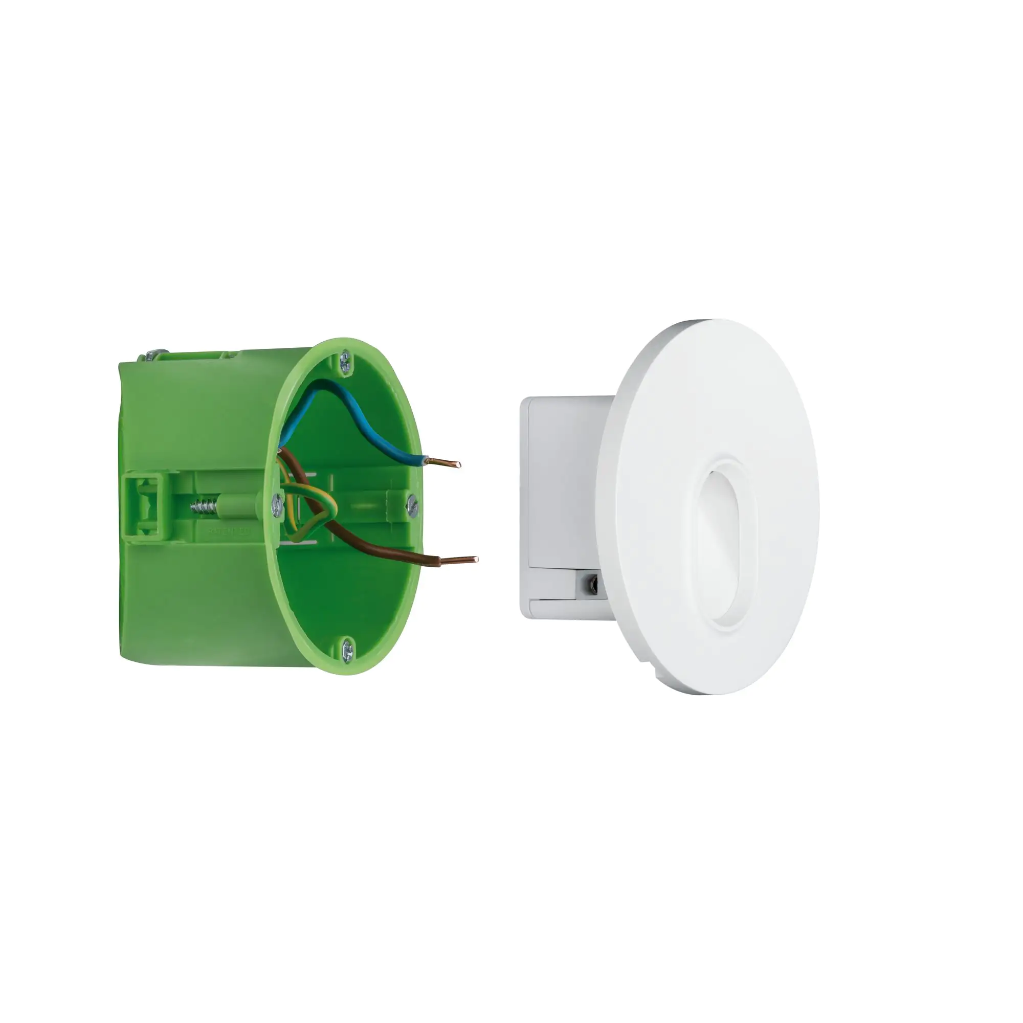 Paulmann Einbauleuchten Set weiß rund 1x1,7W starr