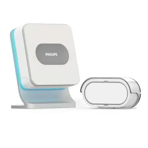 Philips Funk Klingel Welcomebell 300 Color weiß/grau  