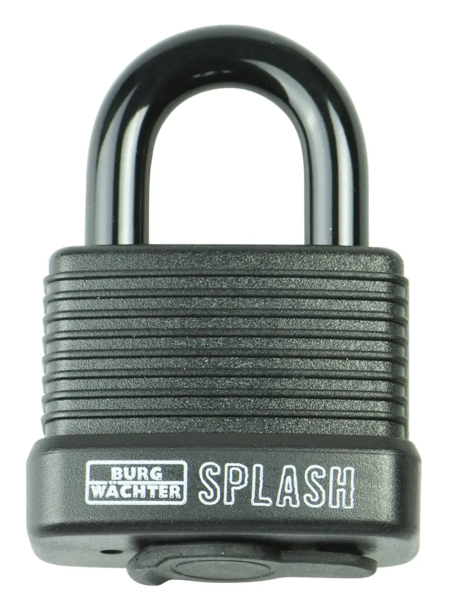 Burg Wächter Vorhangschloss Splash 470 45 black