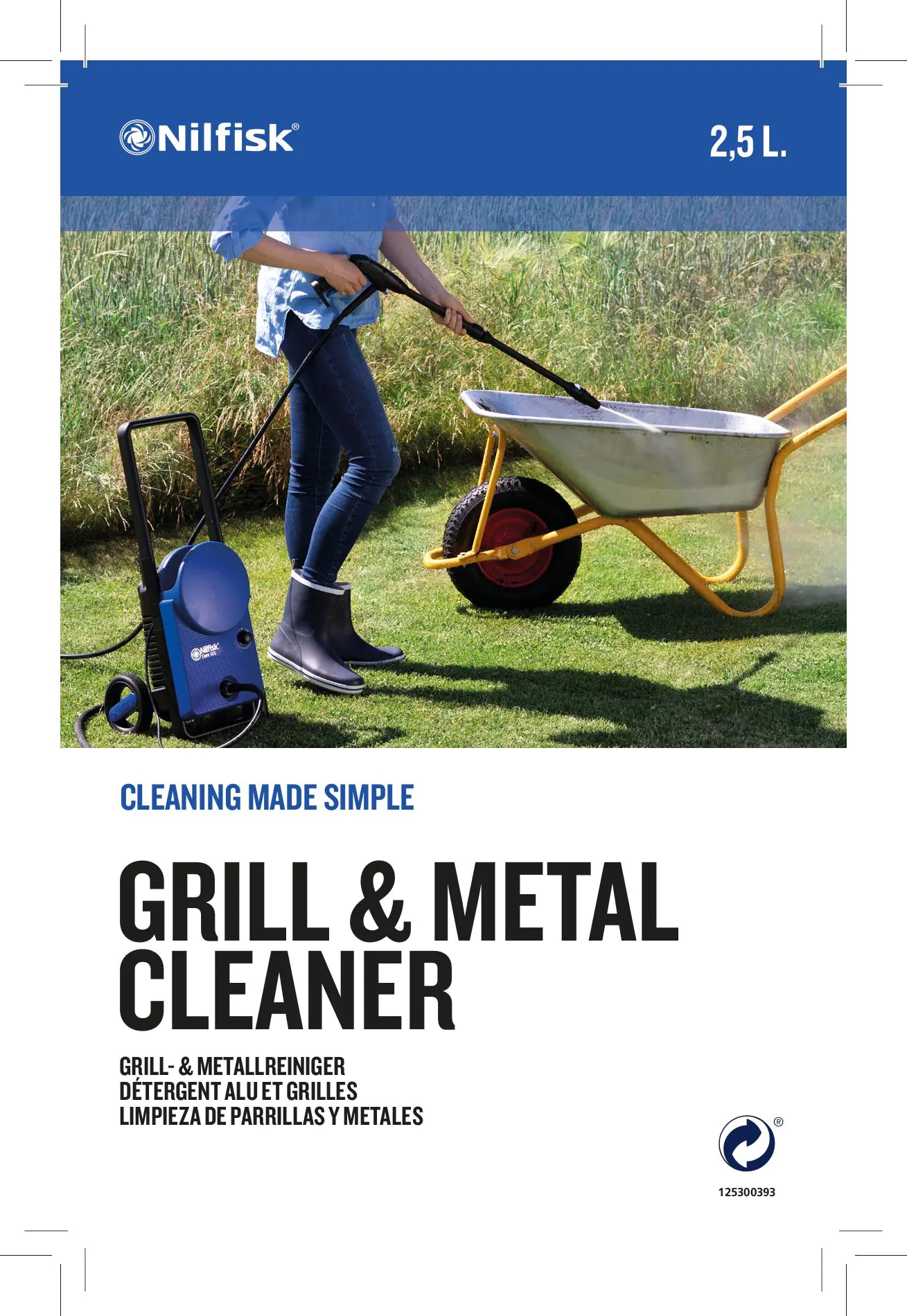 Nilfisk Grill- & Metallreiniger 2,5 l