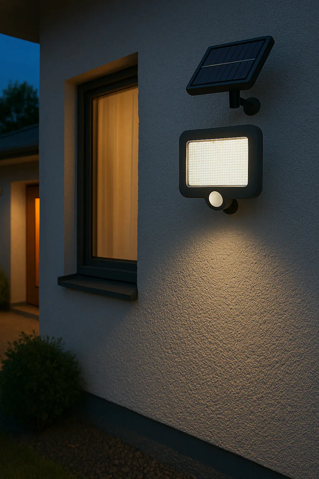 TrendLine LED Solarstrahler mit Bewegungsmelder