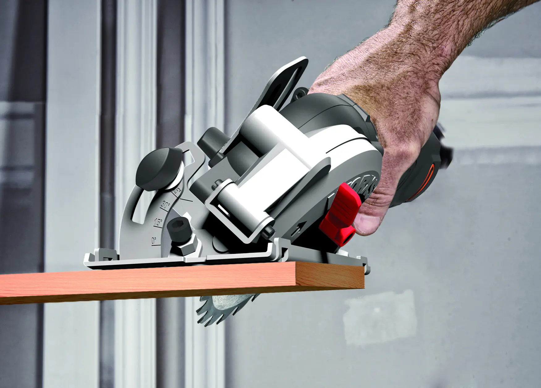 Worx Kompakt-Handkreissäge WX439 480 W