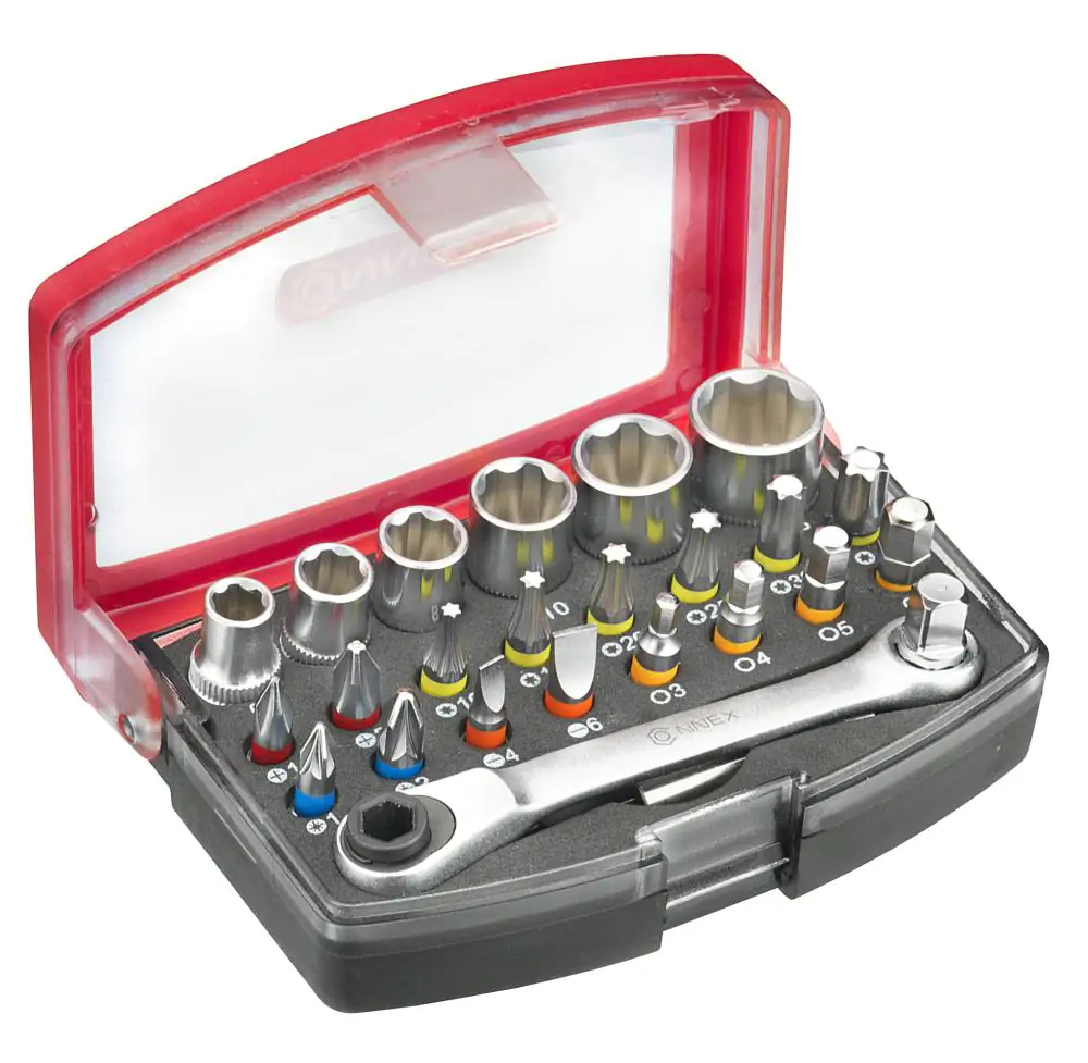 Connex Bit-Set mit Ratsche 25-teilig inkl. Ratsche