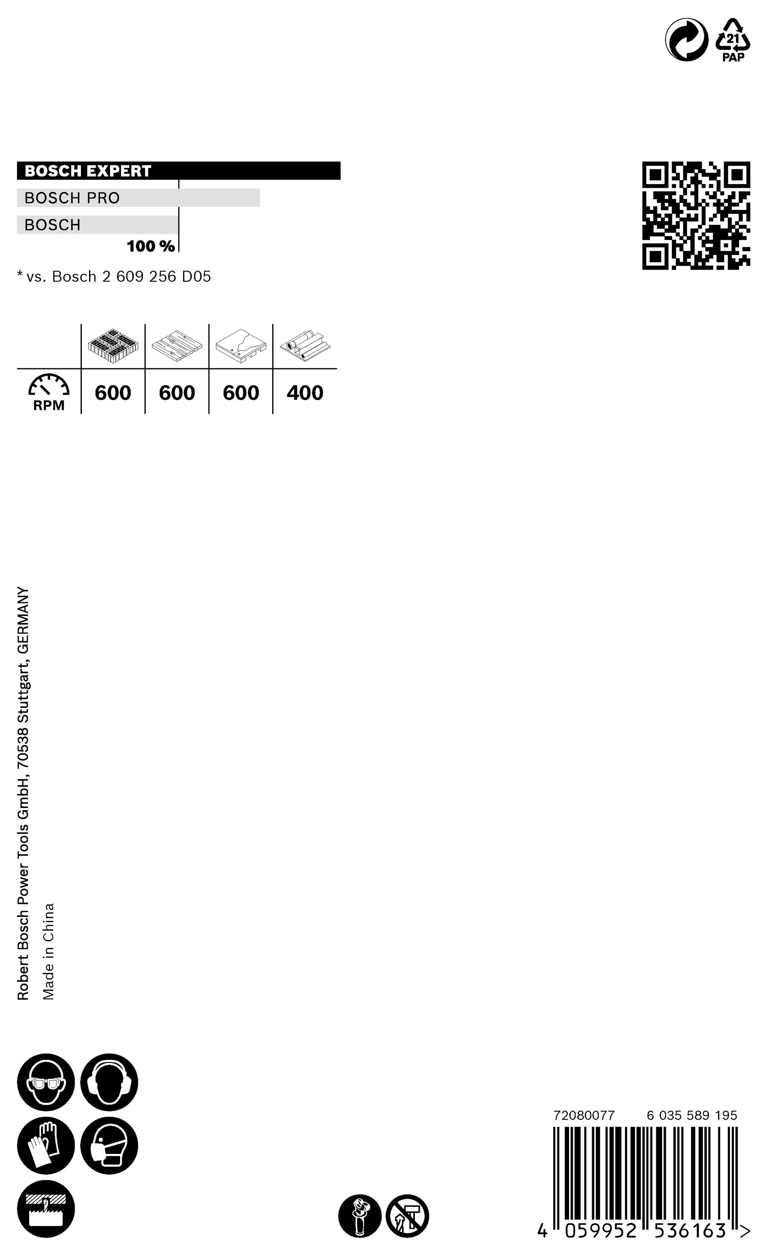 Bosch Expert Construction Material Lochsäge 68 x 60 mm