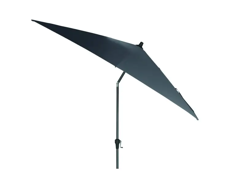 Siena Garden Mittelstockschirm Avio anthrazit, 250 x 250 cm
