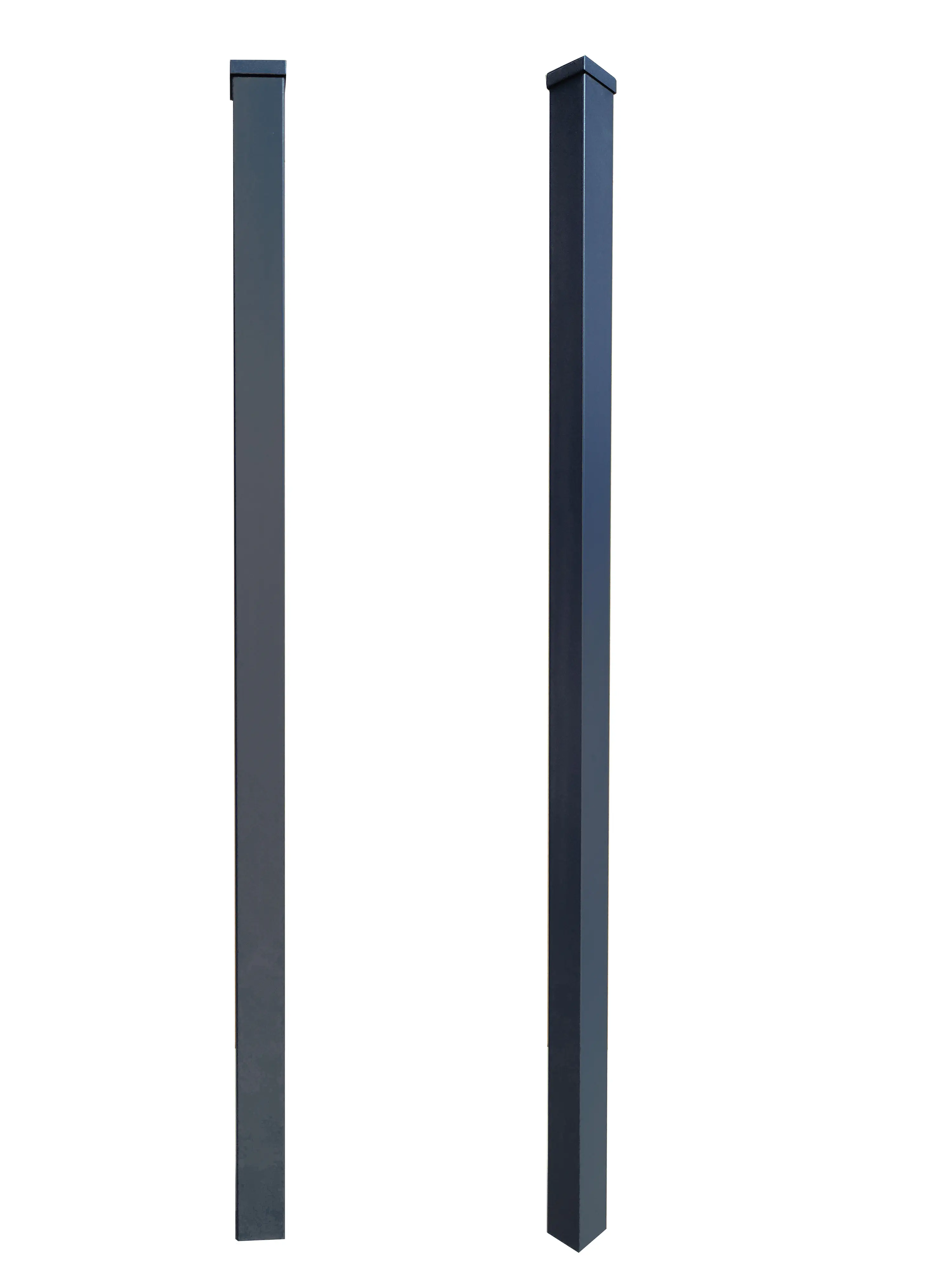 Floraworld Zaunpfosten 160 x 6,3 cm anthrazit