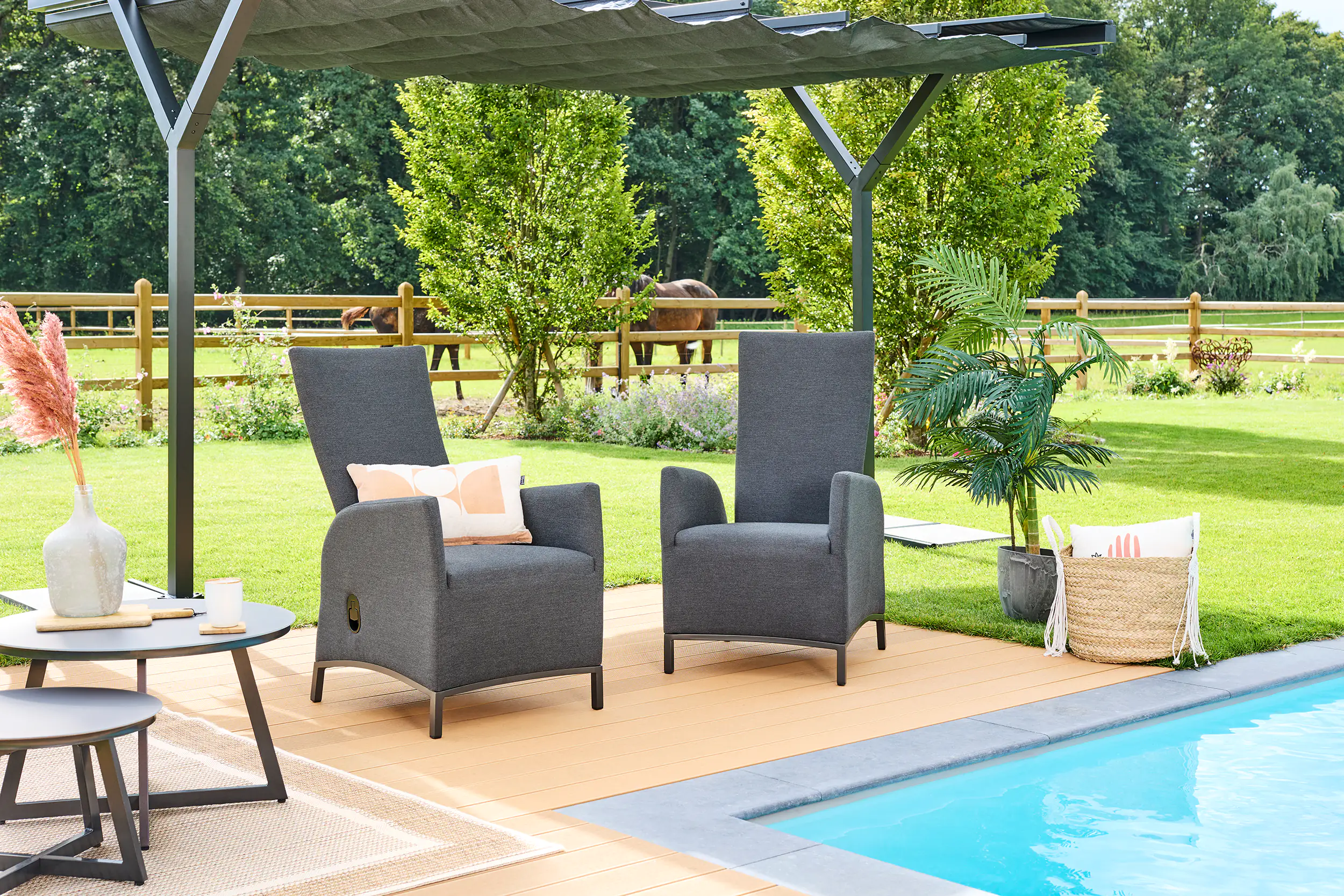 Primaster Dining Sessel Comino Move mit wetterfestem Bezug