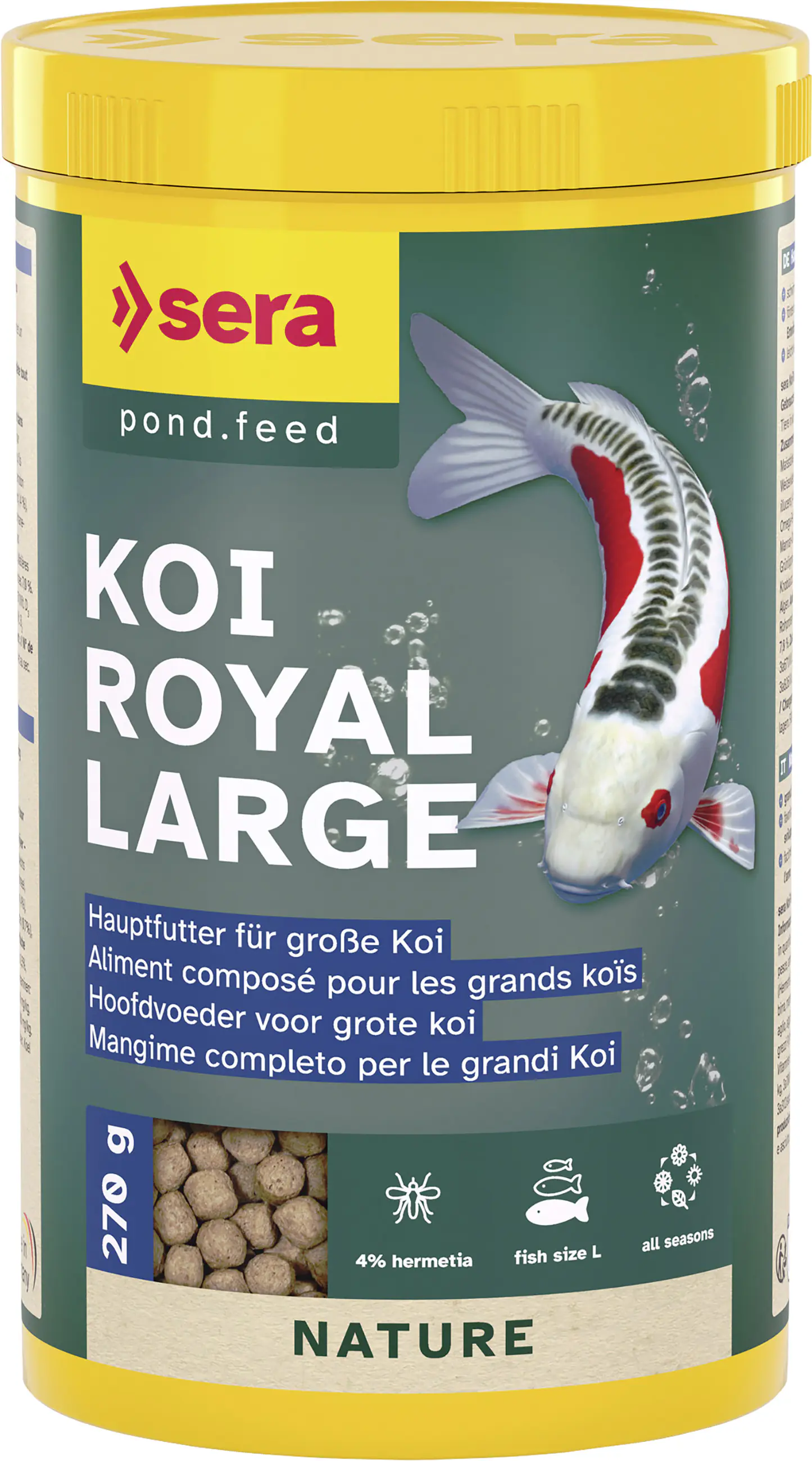 Sera Koifutter Royal Large für größere Koi 1 L