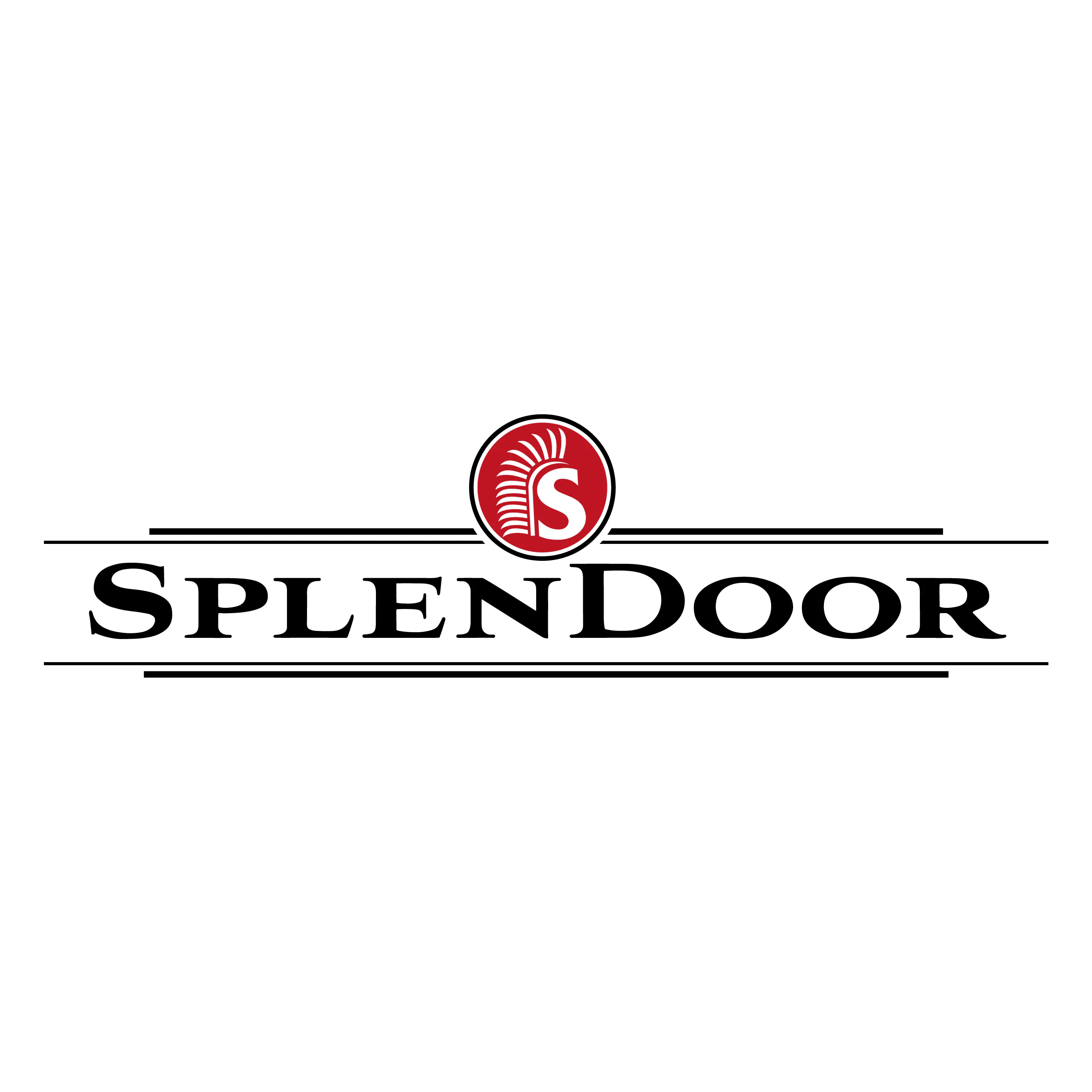 Splendoor Haustür Passivedoor Premium B06 Aluminium/Stahl Eiche BlackDesign DIN links 98 x 208 cm mit Tastatur & Fingerscan