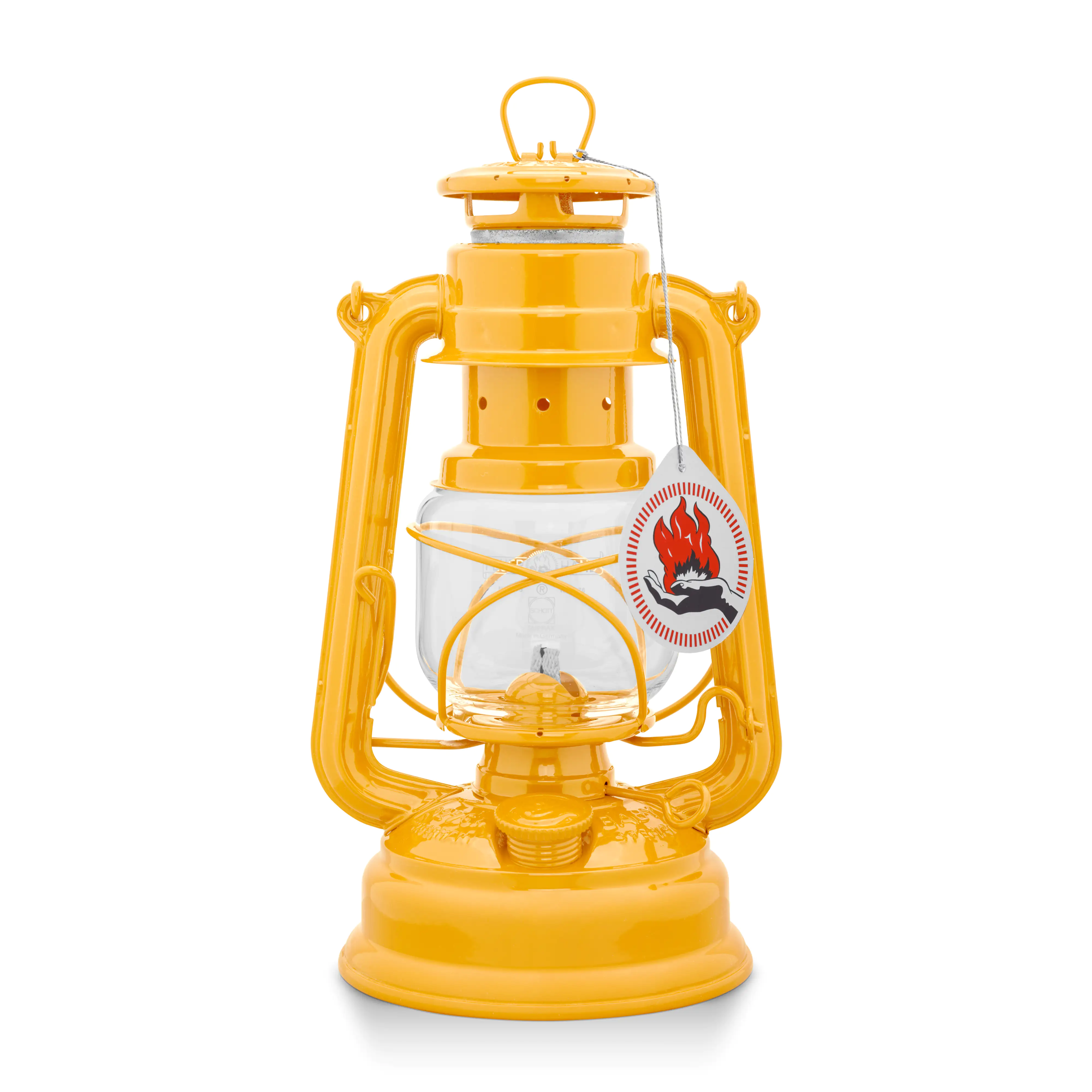 Feuerhand Sturmlaterne Baby Special 276 15 x 26,5 x 13,5 cm signal yellow