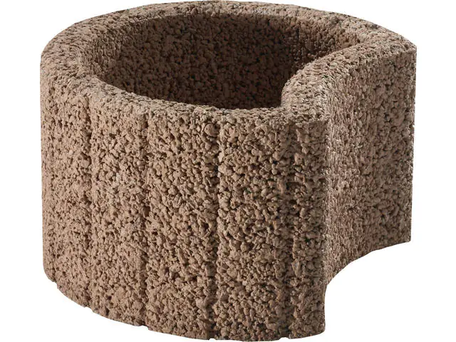 Kann Hochbeet-Set Vigneto-Rondo 200 x 150 x 84 cm jura-nuanciert