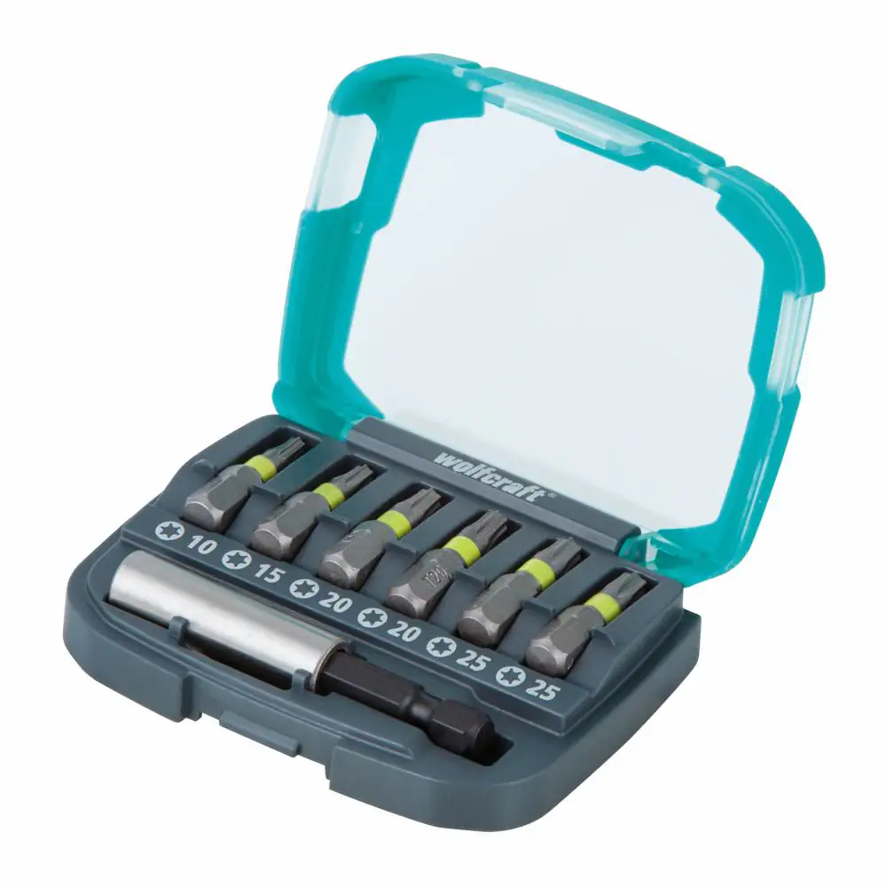 Wolfcraft Bit-Set TX 7-teilig