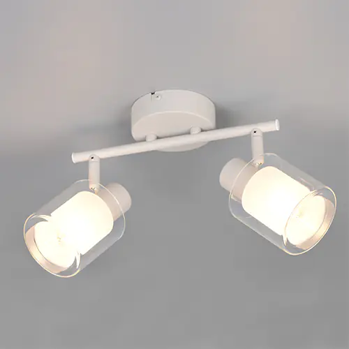 Reality Deckenstrahler Neralo 2-flammig warm grey