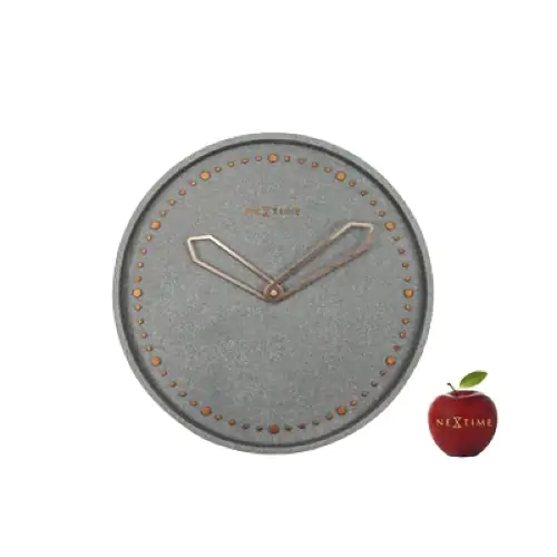 Nextime Wanduhr Cross Ø 35 cm