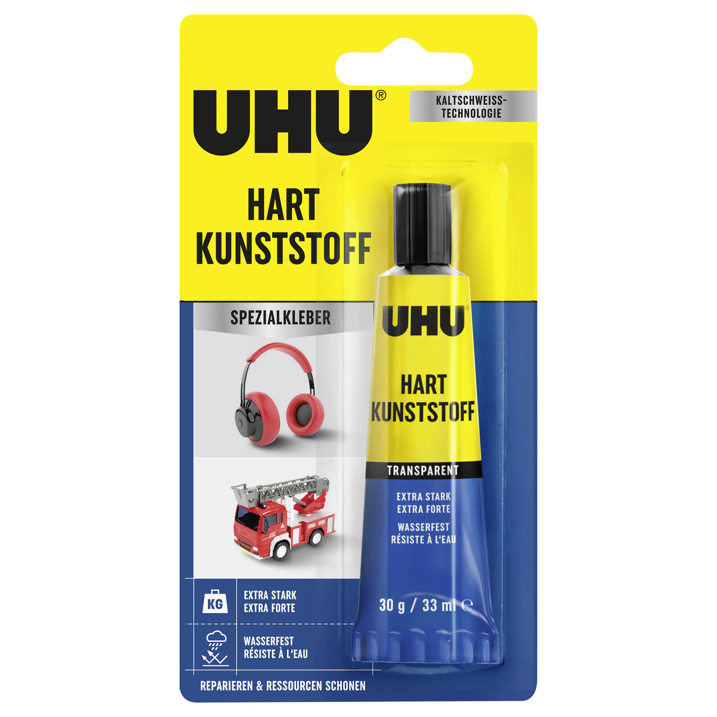 UHU Hart Kunststoff 30 g
