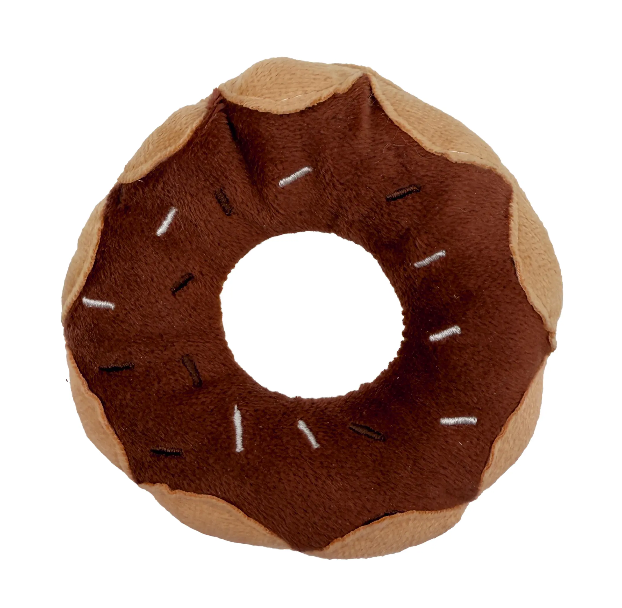 Aumüller Katzenspielzeug Donut Schoko Ø 11 x 3,5 cm braun