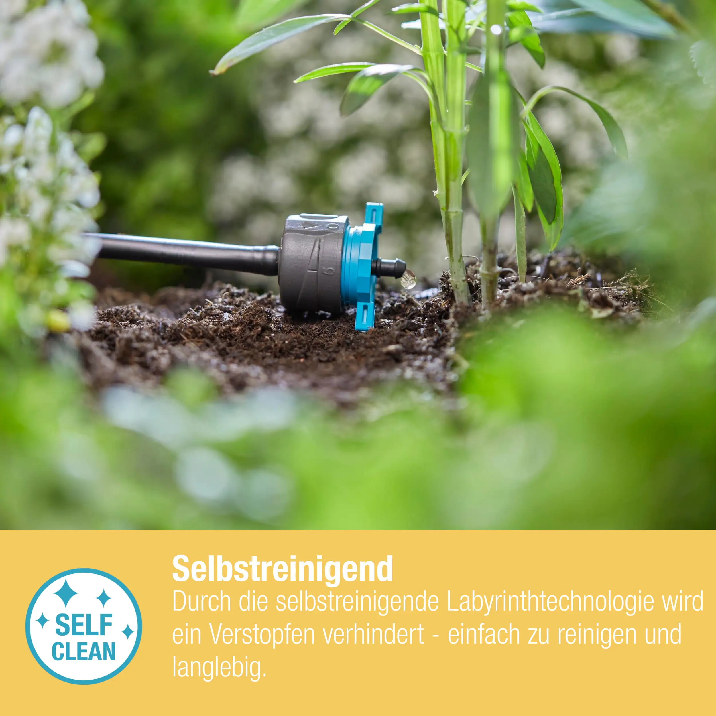 Gardena Endtropfer, 1-8 l/h regulierbar