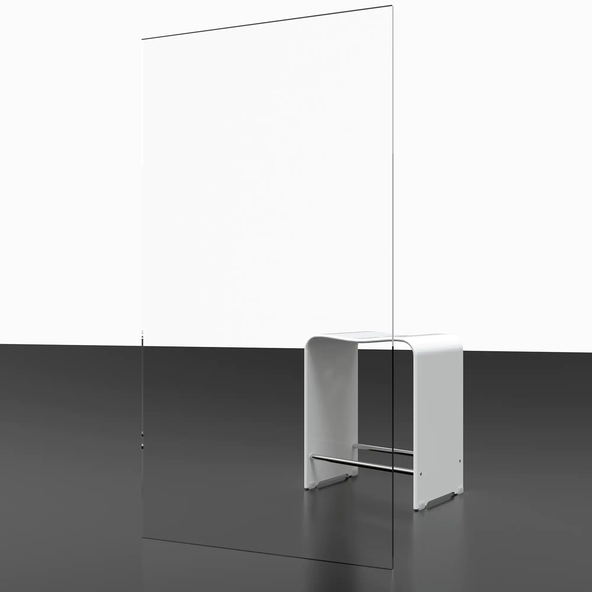 Schulte Eckeinstieg Sunny mit Schiebetüren und Klarglas 75 - 90 x 180 cm mattschwarz
