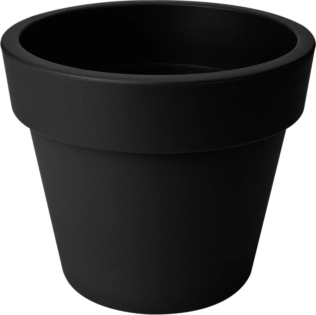 Elho Übertopf Green Basics Topplanter Ø 47 x 40 cm lebhaft schwarz