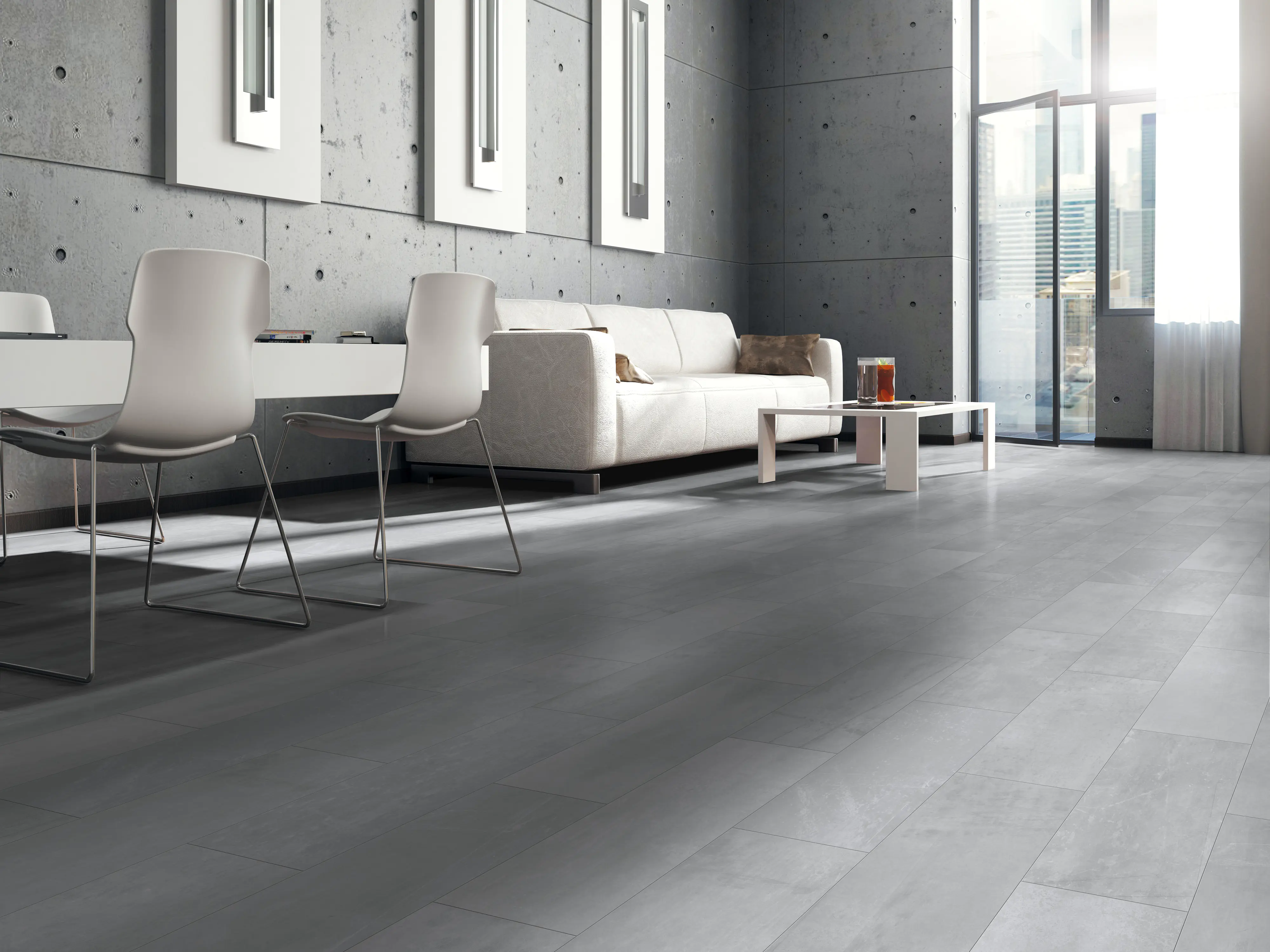 Classen Vinylboden Fliese Infinity light 63,8 x 31 cm