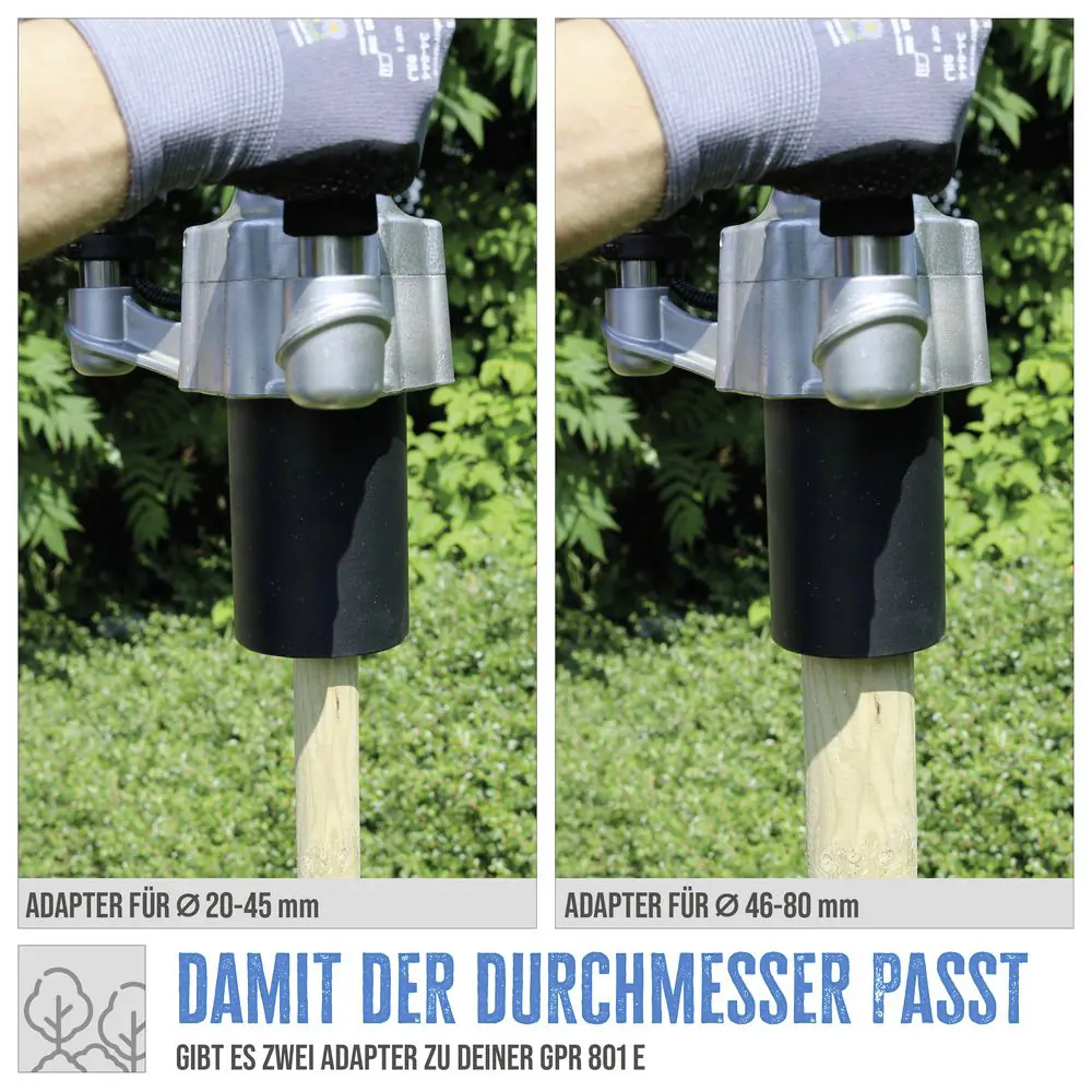 Güde Pfahlramme GPR 801 E Pfostenramme für Metall & Holz