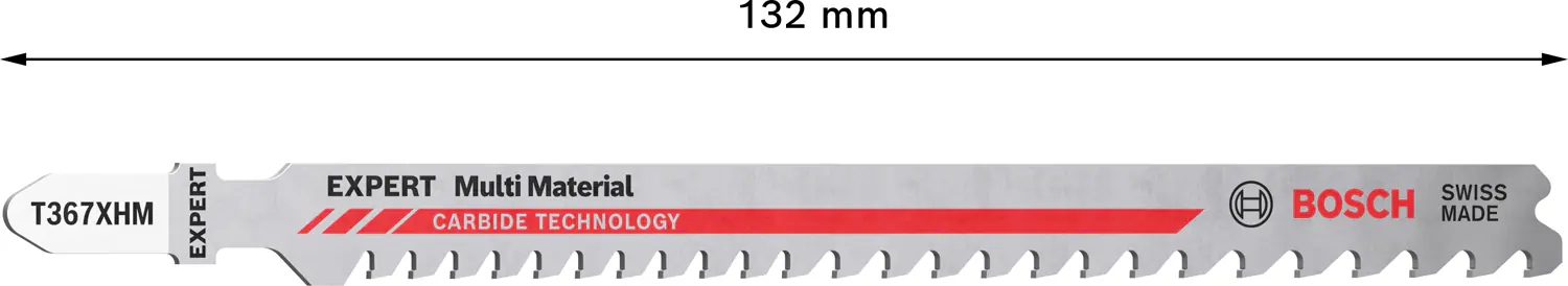Bosch Expert Stichsägeblätter Multi Material T 367 XHM 3 Stück