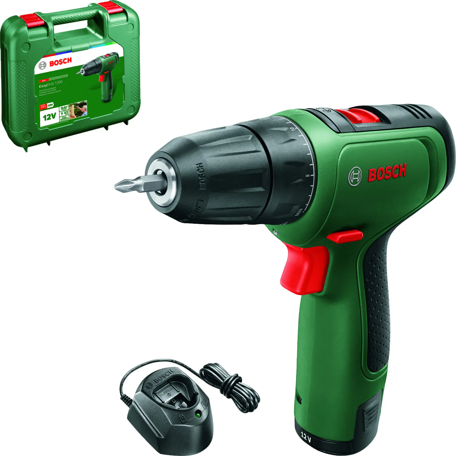 Bosch Akku-Bohrschrauber EasyDrill 1200 12 V Set