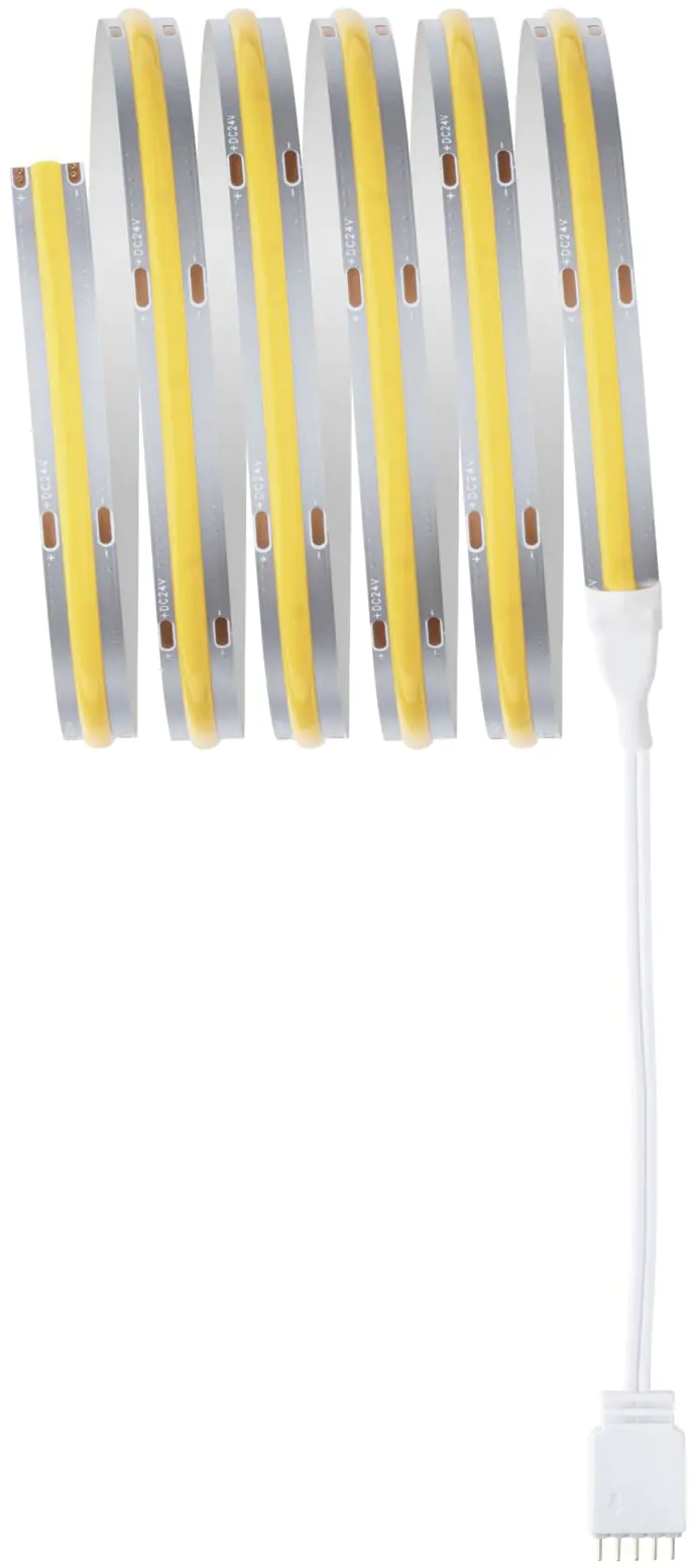 Paulmann MaxLED 1000 Stripe-Basisset 1,5 m warmweiß Full-Line COB silber
