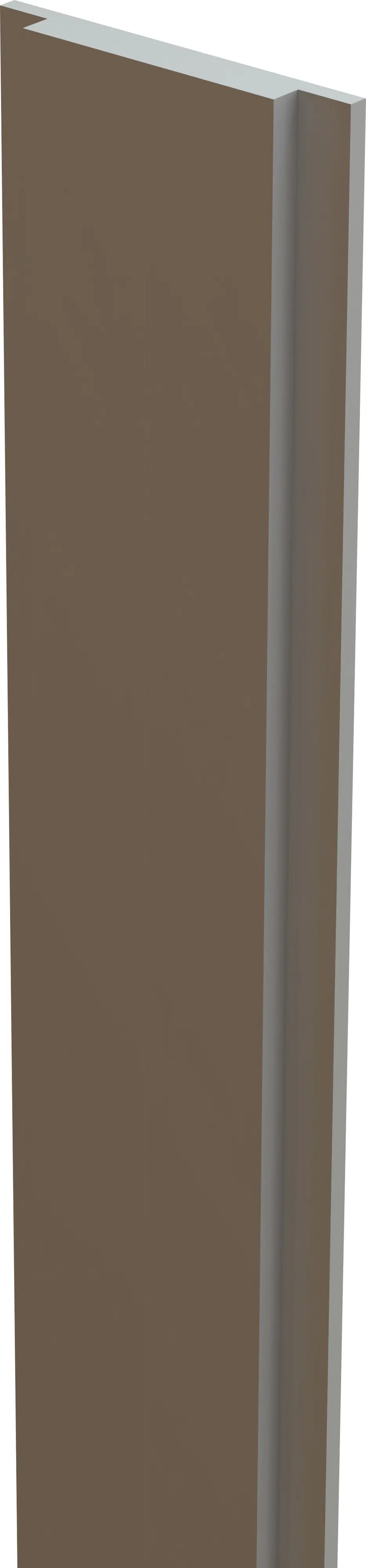 Osmo Nut-Abdeckleiste für Aluminiumpfosten 200 cm, 40 x 27 mm, Aluminium