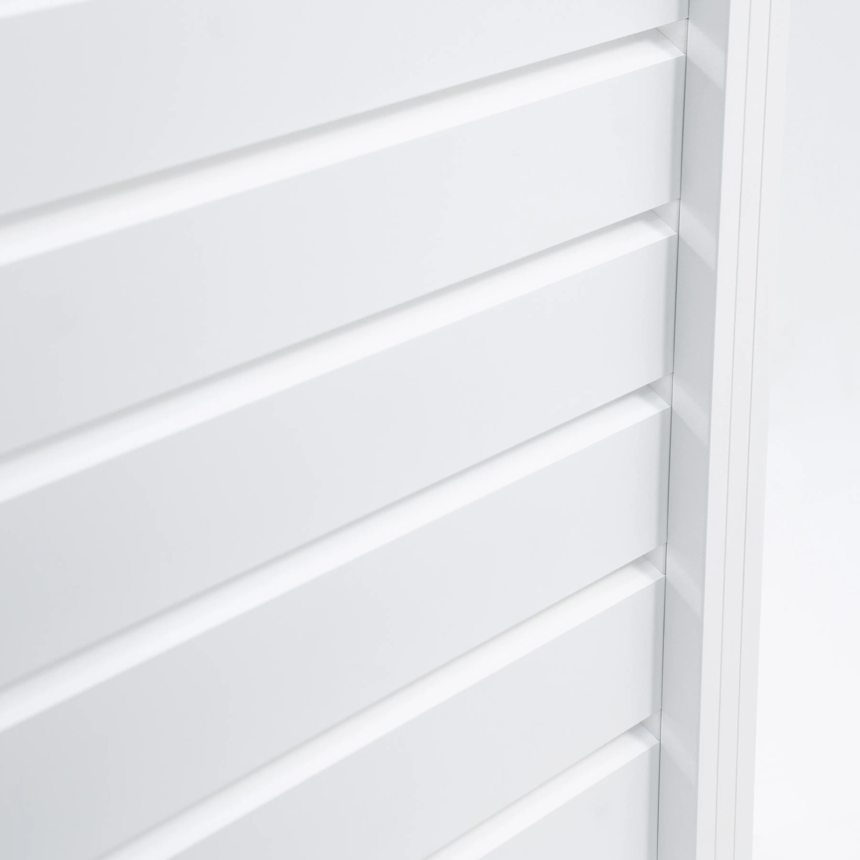 Ambiente Alu-Zaun Erweiterungsset Rhombus MINI 187 x 184,2 cm weiß 