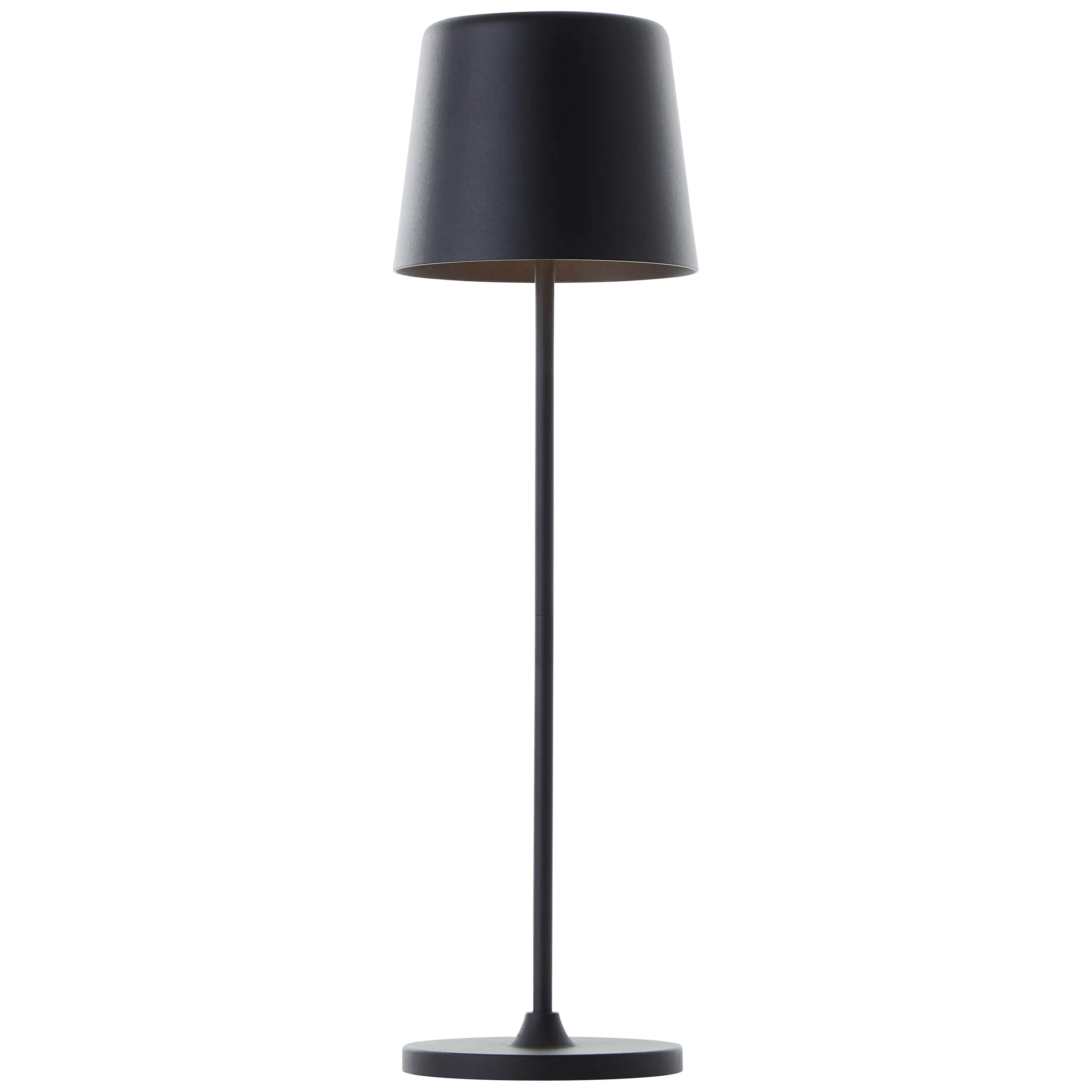 Brilliant LED Akku-Tischlampe Kaami 37 cm dimmbar USB-Kabel schwarz warmweiß 